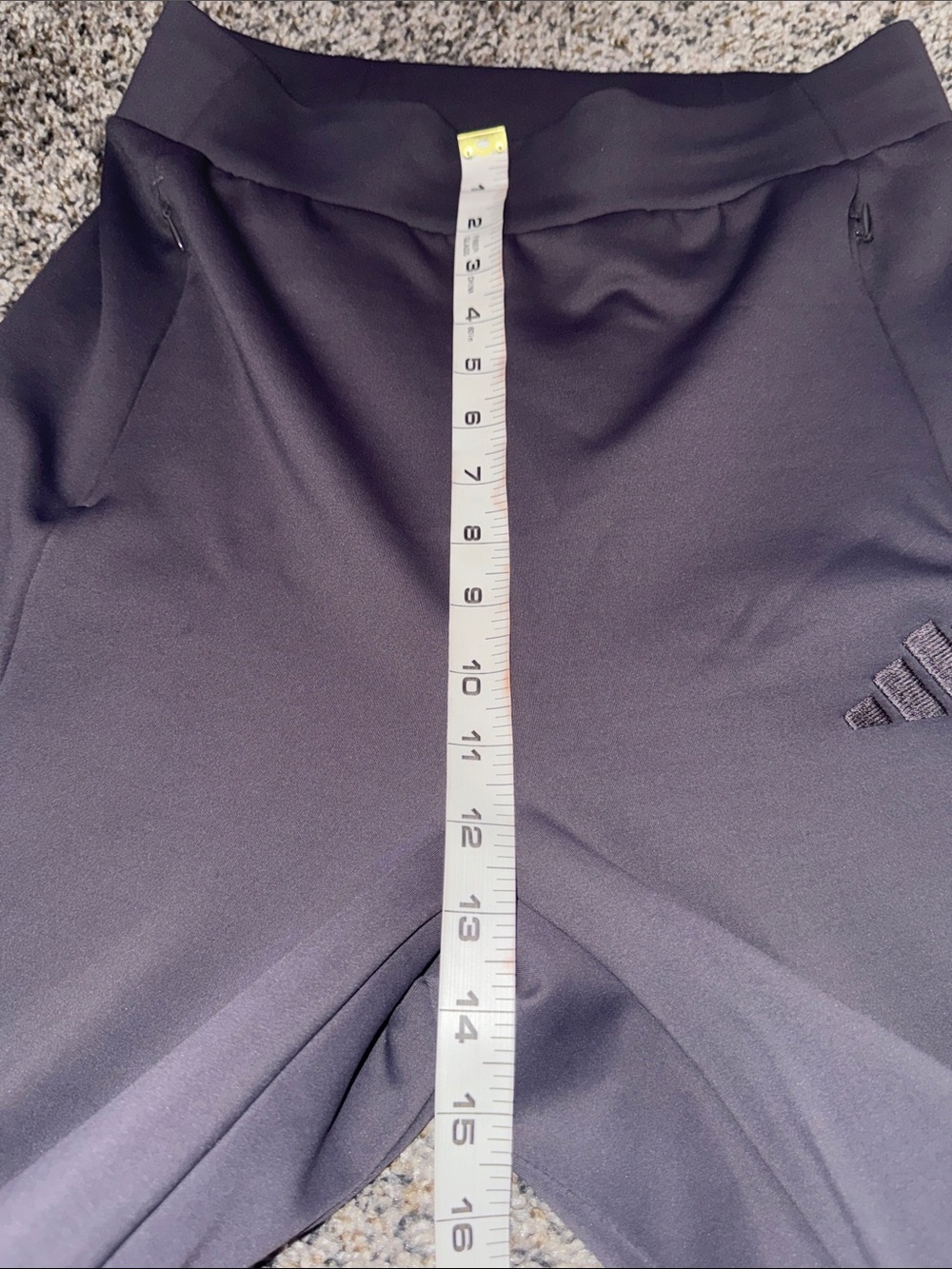 adidas Gray Wide-Leg Women's Pants with Subtle Logo - Picture 11 of 11